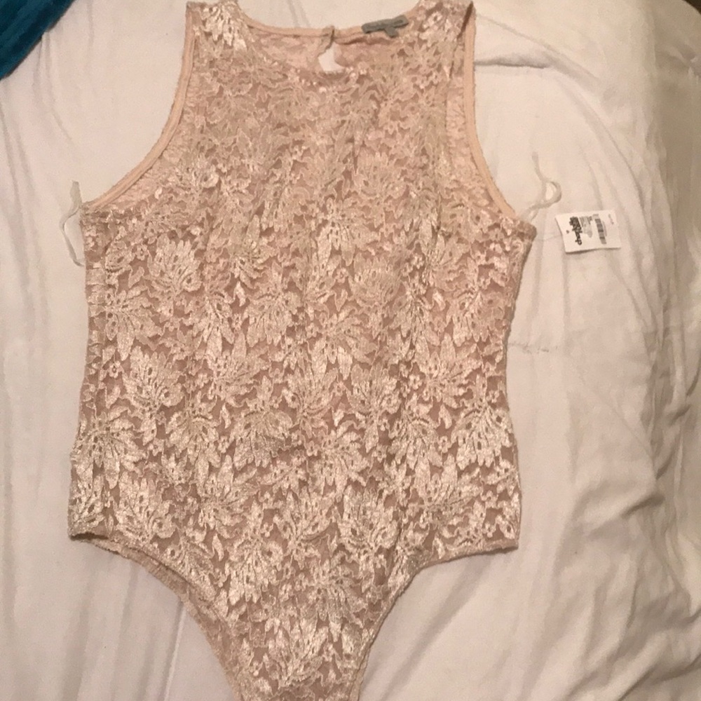 LACE Cream one piece